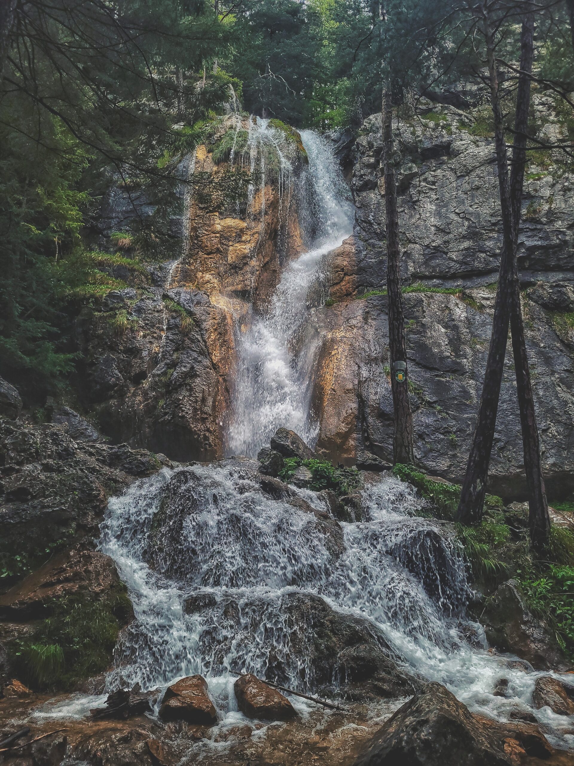 Sebastianfall in lower austria after a downpour